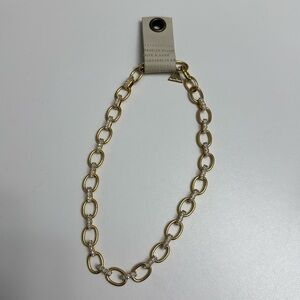 NWT Anthropologie x Serefina 14K Gold Plated Chain Necklace